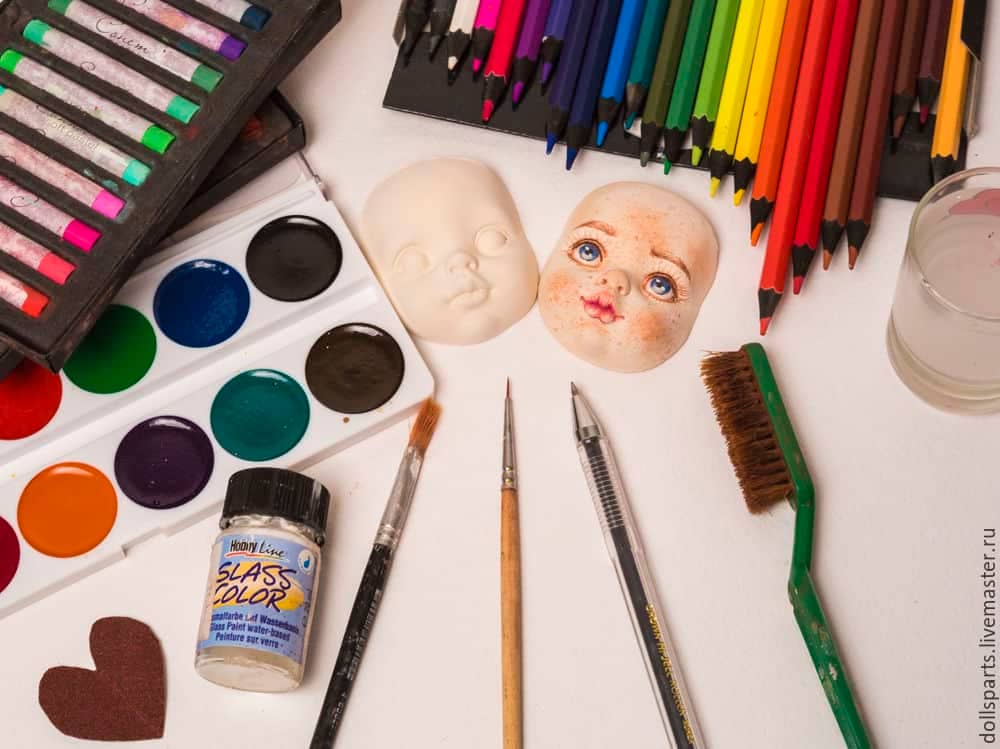 Clase magistral pintando la cara de una muñeca, foto número 1